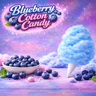 Blueberry Cotton Candy Flavor West
