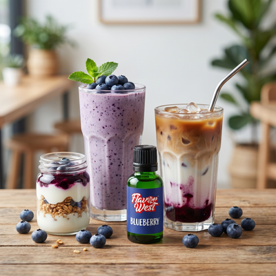 Blueberry flavoring - cafe (smoothie/latte/parfait + bottle)
