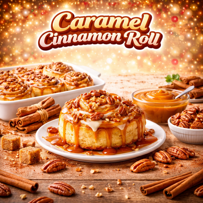 Caramel Cinnamon Roll Flavor West