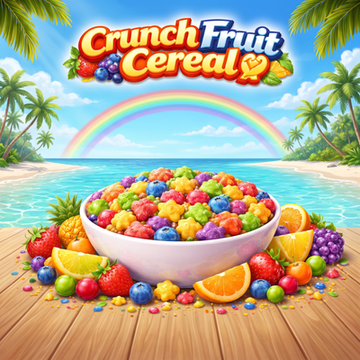 Crunch Fruit Cereal Flavor West
