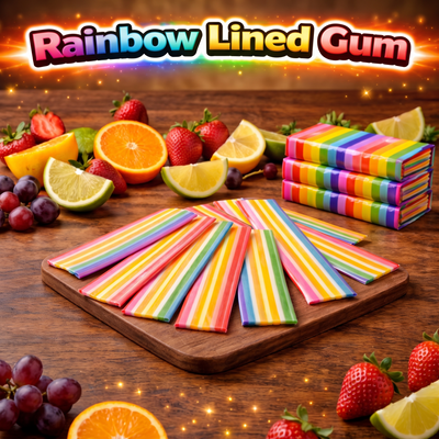 Rainbow Line Gum Flavor West