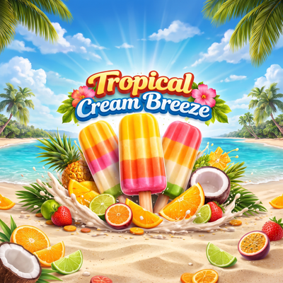Tropical Cream Breeze Flavor West